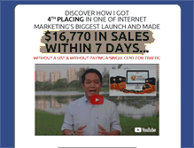 Tablet Screenshot of clickingprofits.com